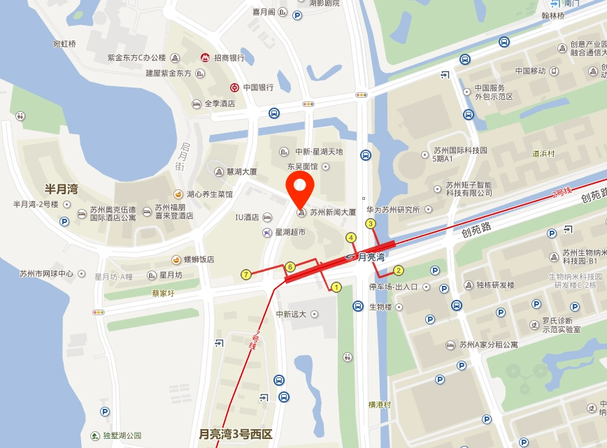 苏州新闻大厦地图位置